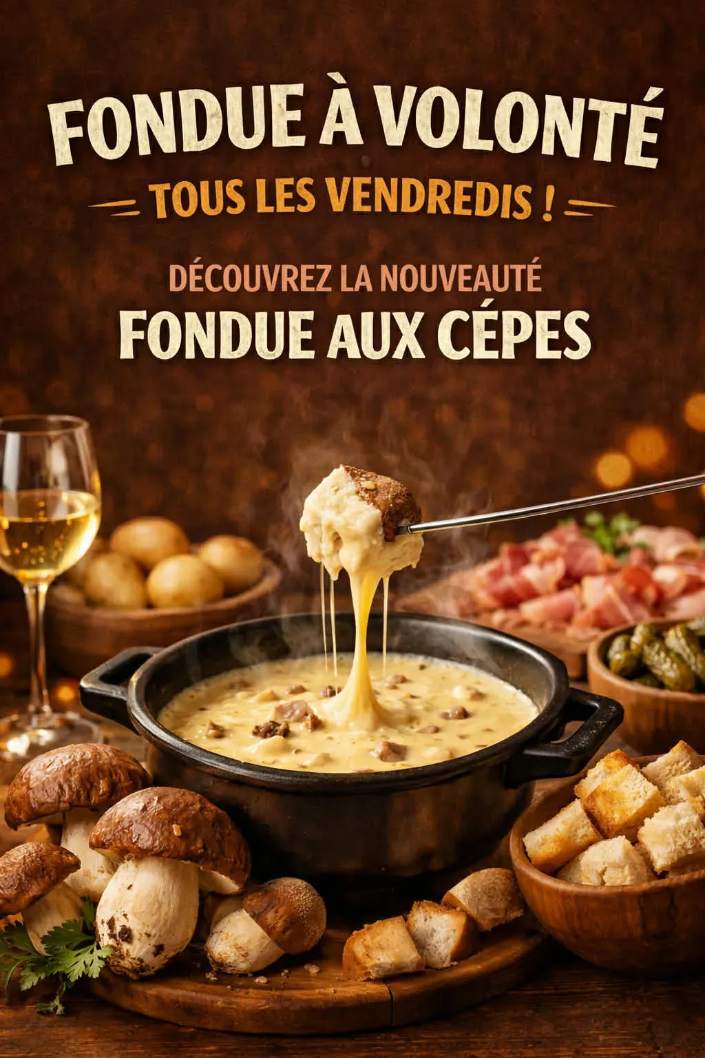 Fondue à volonté